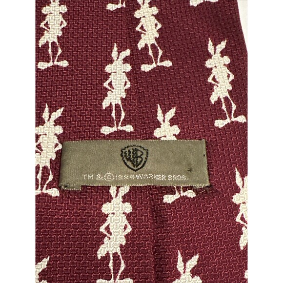 Wile‎ E. Coyote Warner Bros. men's silk neck tie - Picture 3 of 4